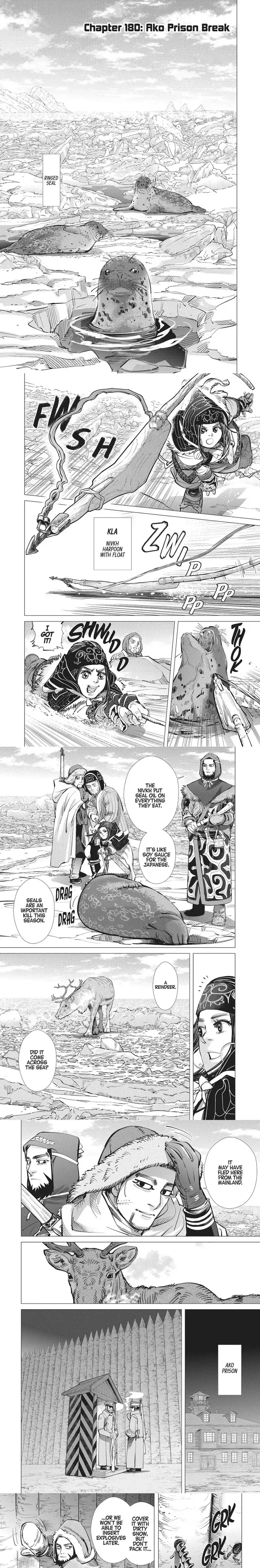 Golden Kamuy Chapter 180 image 1_optimized